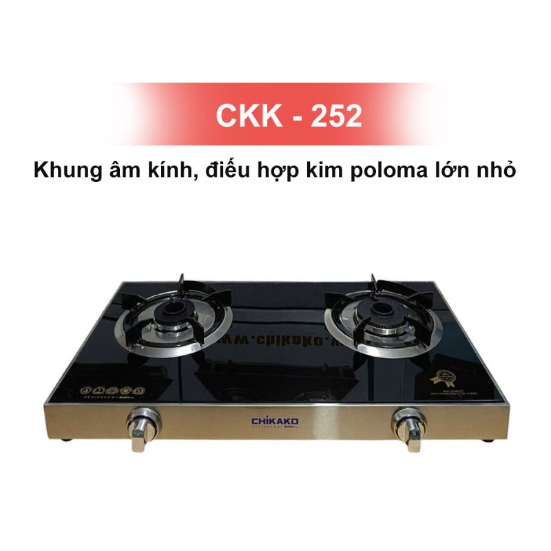 Bếp gas đôi CKK - 252