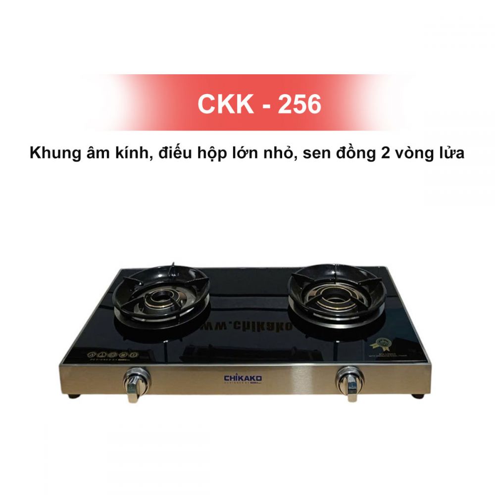Bếp gas đôi CKK - 256